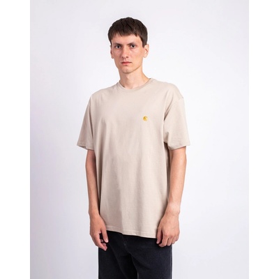 Carhartt WIP S/S Chase T-Shirt Fleur De Sel/Gold