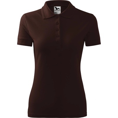 MALFINI Malfini pique polo 210 / Дамска поло риза - кафе xl (2102716)