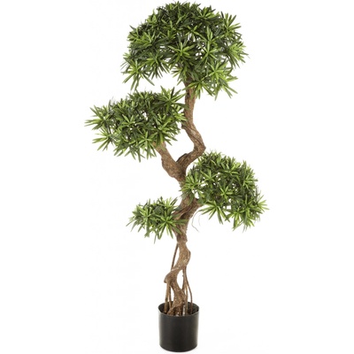Umelý strom Podocarpus - krútený kmeň, 135cm