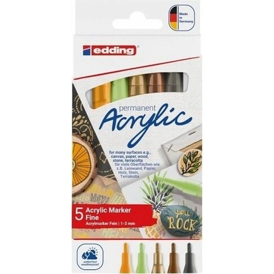 Edding 5300 F 5ks zemité barvy (Nature)