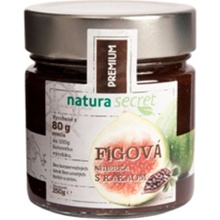 Natura Secret Fíková pomazánka s kakaem 80% 250 g