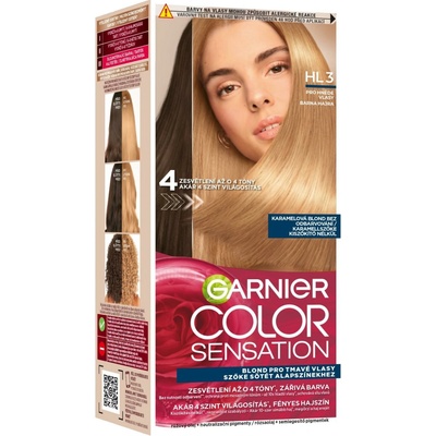 Garnier Color Sensation HL3 pre hnedé vlasy farba na vlasy