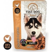 FIine dog Puppy Kuřecí v omáčce 100 g