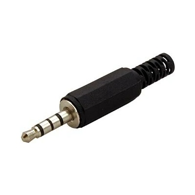 OEM Konektor 4pol. jack 3,5(M) na kabel (TRRS) 11578 – Sleviste.cz