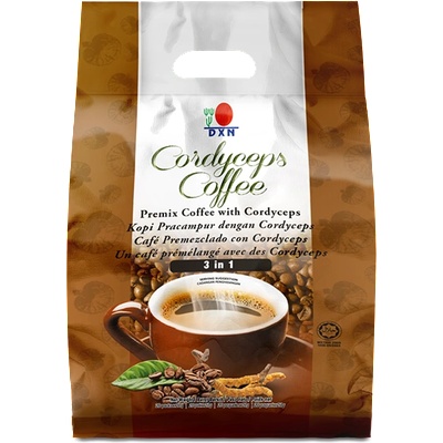 DXN КОРДИЦЕПС КАФЕ 3 В 1 20 ПАКЕТЧЕТА x 21гр (fb129)