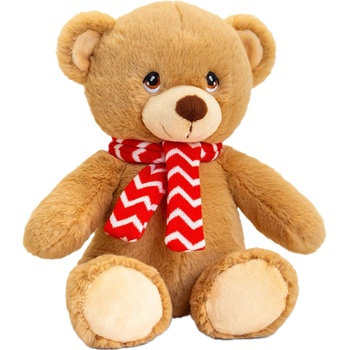 Image 1 of Keel Toys Плюшена играчка Keel Toys Keeleco - Мече с шал, 25 cm (SX1926)