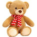 Keel Toys Плюшена играчка Keel Toys Keeleco - Мече с шал, 25 cm (SX1926) - ozone