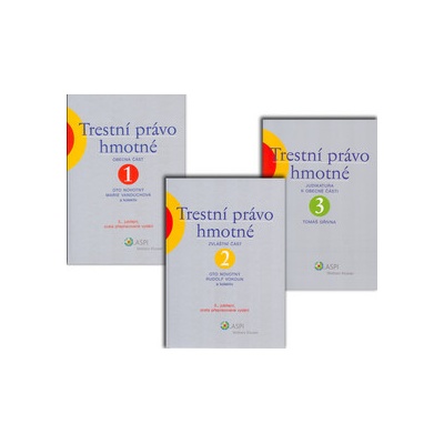 TRESTNÍ PRÁVO HMOTNÉ 1+2+3
