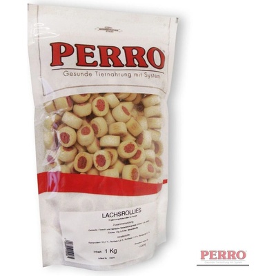 Perro sušenky Lososové Rollies 1 kg