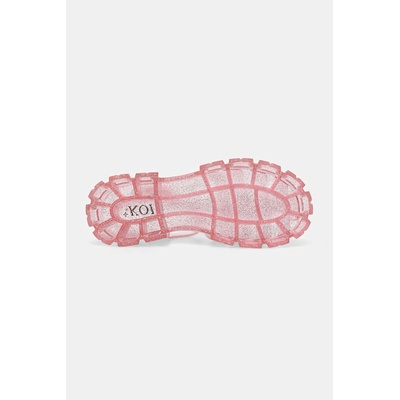 Koi Footwear сандали с покрити пръсти дамски Sunbeam Heart Jelly Sandals (JEL01)