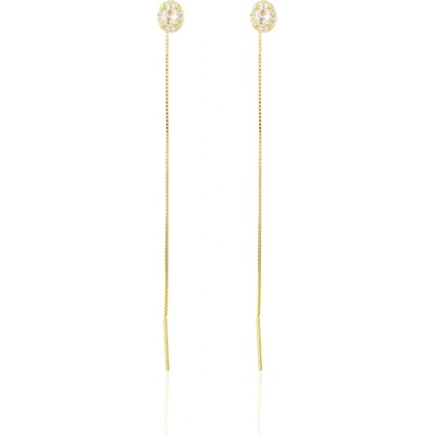 JVD Prevliekacie pozlátené náušnice SVLE3361XJ6GO00