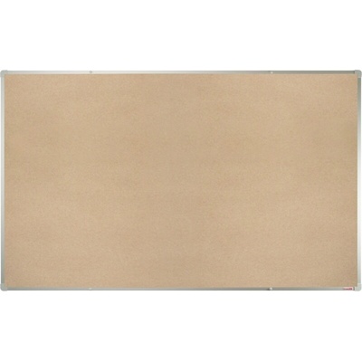 VMS Vision boardOK Textilní nástěnka se stříbrným rámem Stříbrná 200 x 120 cm
