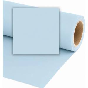 VISICO Хартиен фон Sky Blue #02 - 1.35 × 10 m, светлосин
