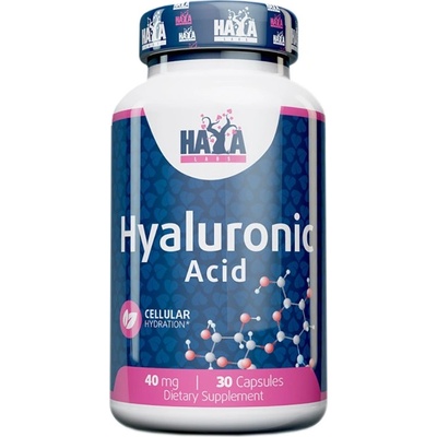Haya Labs Hyaluronic Acid 40 mg [30 капсули]