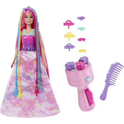 Barbie Dreamtopia Princezna s barevnými pramínky