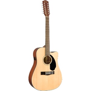 Fender CD-60SCE-12 Solid Top NAT