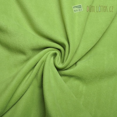 Polar fleece zelený