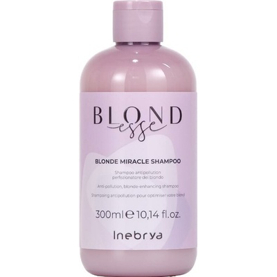 Inebrya Blondesse Blond Miracle rozjasňujúci šampón na blond vlasy 300 ml