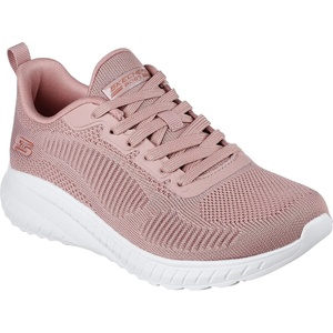 Skechers Дамски маратонки Skechers Bobs Squad Chaos - Face Off Slip On Trainers Womens - Blush