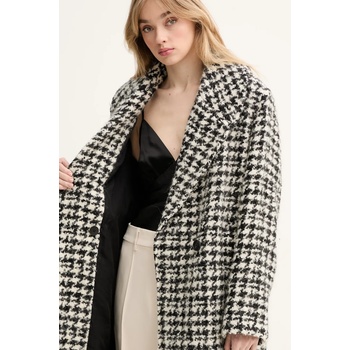 IRO Палто с вълна iro в черно преходен модел с двуредно закопчаване wp137wyra (wp137wyra)