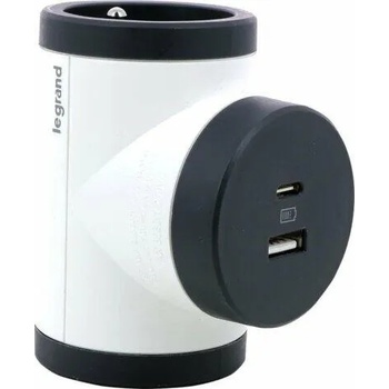 Image 1 of Legrand 2 Plug + 1 USB (049437)