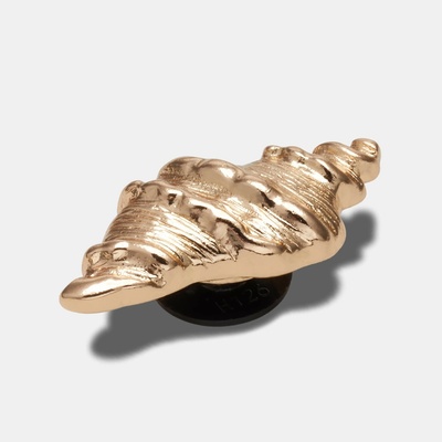 Odznáček Jibbitz – Gold Sea Shell – Zboží Dáma