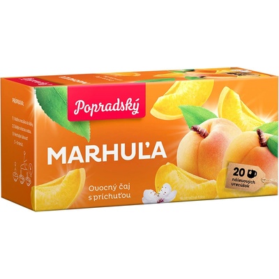Popradský Ovocný čaj Marhuľa 40 g