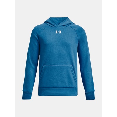 Under Armour UA Rival Fleece Hoodie modrá