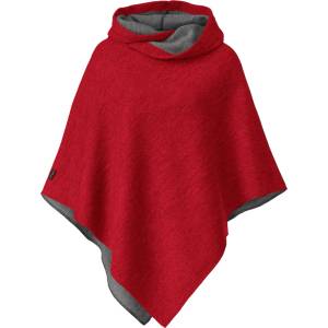Mufflon Дамско вълнено яке Mufflon Women's Maxi Poncho - Volcano / Rock - размер One Size (105-3720-0311)