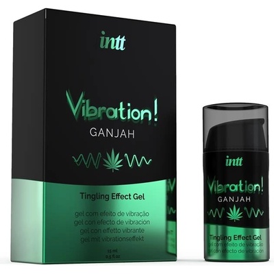 intt Vibration! Ganjah Tingling Effect Gel 15ml