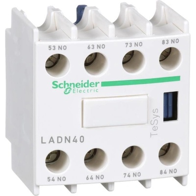 Schneider SE Блок помощни контакти TeSys D 4NO винтови клеми - LADN40 (LADN40)