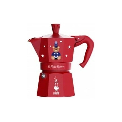 Bialetti Moka Express 3 Christmas červená