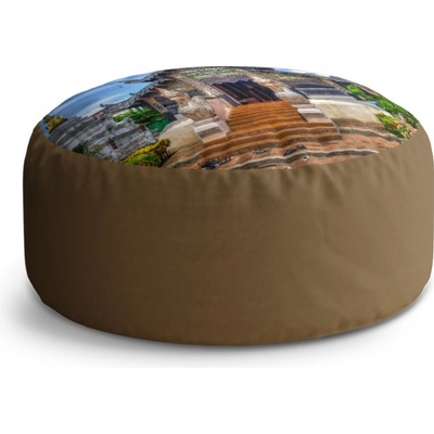 Sablio Taburet Circle Chrám: 40x50 cm