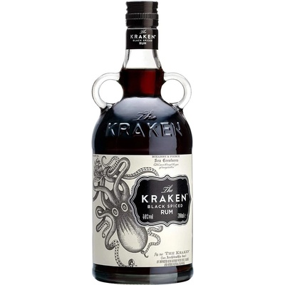 The Kraken Black Spiced 40% 1 l (holá láhev) – Zboží Mobilmania