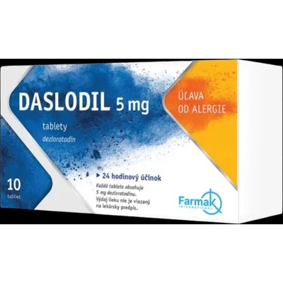 DASLODIL 5 mg tbl. 10 x 5 mg