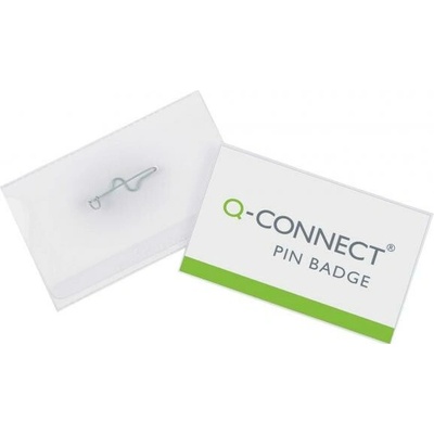 Visačka so špendlíkom Q-Connect 90x54mm 50ks