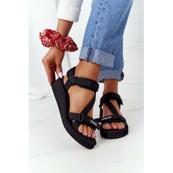 Big star shoes Дамски спортни сандали Big Star - черни BIG STAR SHOES | Cheren | ЖЕНИ | 37