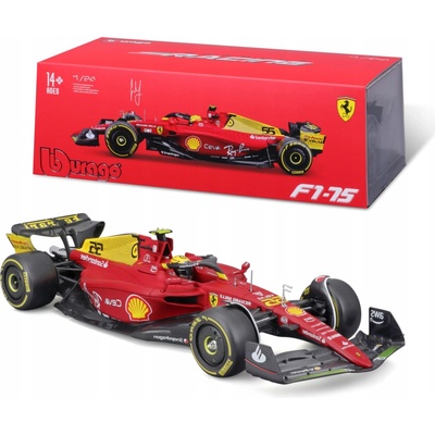 BOLID F1 Ferrari F1-75 GP Taliansko 2022 Carlos Sainz BBURAGO 18-26806 1:24