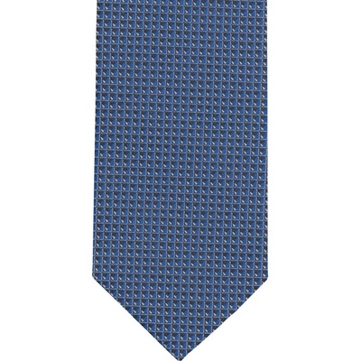 Slim kravata Olymp s vetkaným vzorem modrá