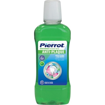 Pierrot Вода за уста Anti-Plaque, без алкохол, 500 ml