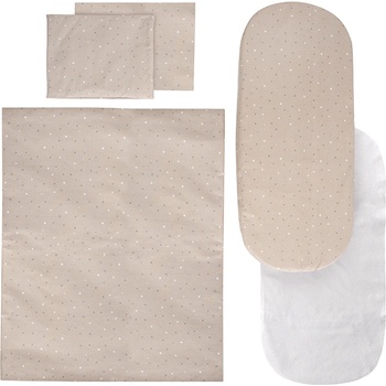 Lorelli Сет за детска количка Lorelli - Небе, С протектор, Бежов (20801172604)