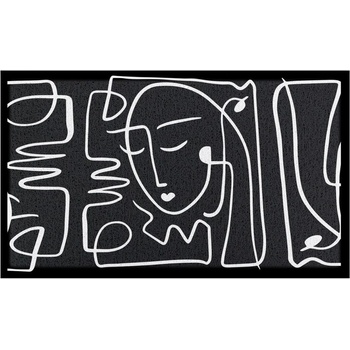 Artsy Mats Изтривалка за врата 40x70 cm - Artsy Doormats (DMW-FACELINES-7040)