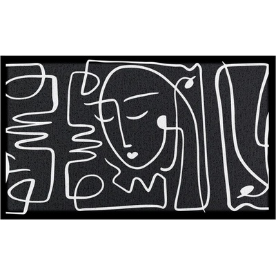Artsy Mats Изтривалка за врата 40x70 cm - Artsy Doormats (DMW-FACELINES-7040)