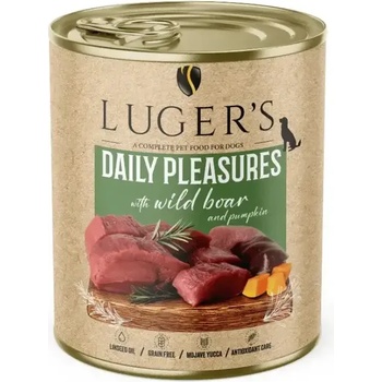 Luger’s Superfood Luger`s Dog храна за кучета с глиган и тиква, 800gr