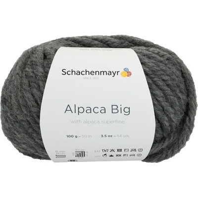 Schachenmayr Alpaca big 98 Šedá