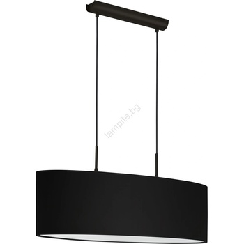 EGLO 33356 - Люстра на кабел AMANI 2xE27/60W/230V черна (EG33356)