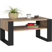 Ak furniture DOMI dub sonoma / černý