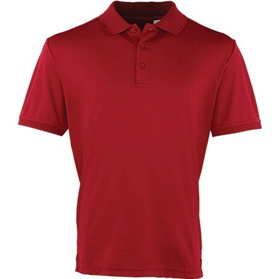 Premier Workwear pánske polo tričko PR615 burgundy
