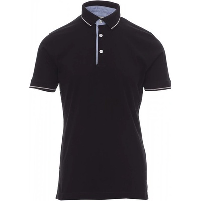 Payper Cambridge polo košela pánska Black-White