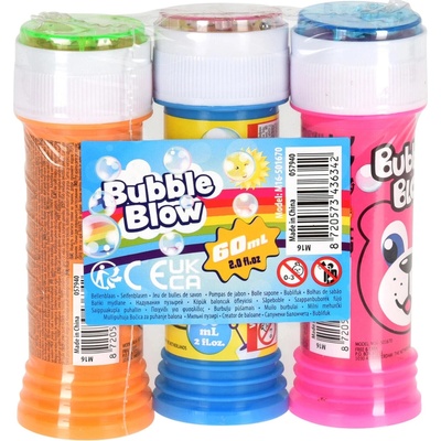 Bublifuk 60 ml mix farieb sada 3 ks